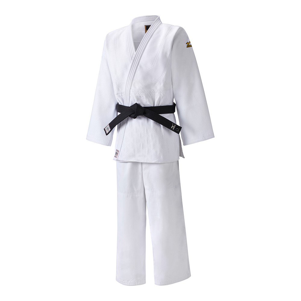 Judogis Mizuno Yusho IJF - Homem - Branco - QNSWO3204